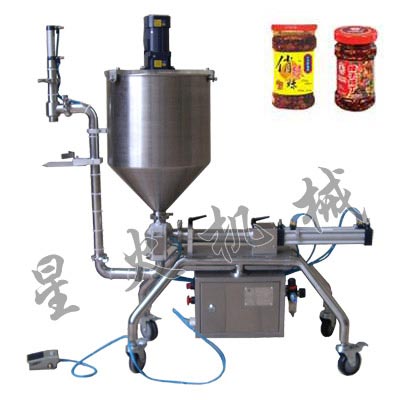 攪拌式濃醬電動灌裝機(jī)